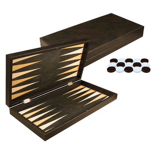 Deluxe set backgammon legno - backgammon,